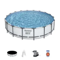 Bestway Steel Pro Max Ø 549x122 Cm Stahl Runder Aufstellpool unisex Bestway Steel Pro Max Ø 549x122 Cm Stahl Runder Aufstellpool unisex