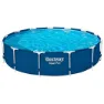 Bestway Steel Pro Ø 396x84 Cm Stahl Runder Aufstellpool, Blue, 8680L