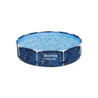 Bestway Steel Pro Tropical Leaf Ø 305x66 Cm Stahl Runder Aufstellpool Bestway Steel Pro Tropical Leaf Ø 305x66 Cm Stahl Runder Aufstellpool