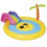 Bestway Sunnyland Splash 237x201x104 Cm Rundes Aufblasbares Planschbecken, Yellow / blue, 59L