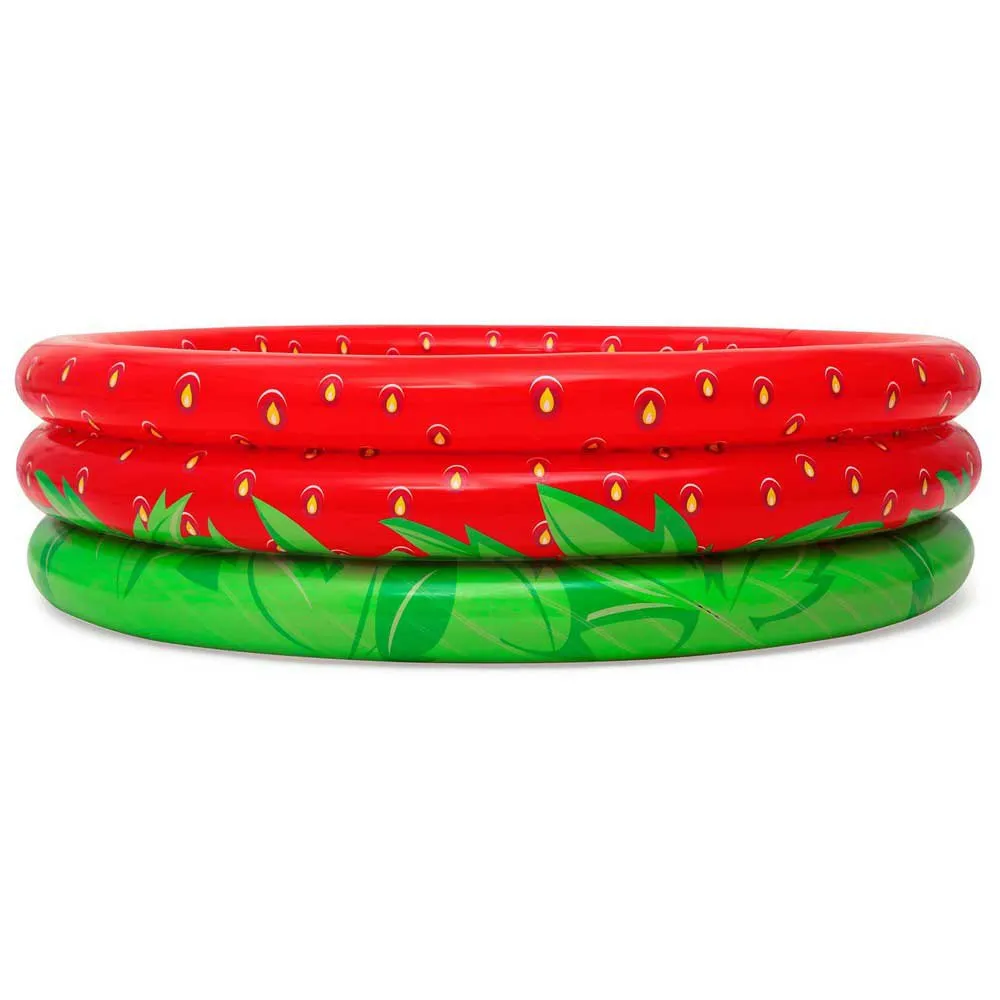 Bestway Sweet Strawberry 160x38 Cm Runder Aufblasbarer Pool, Multicolour, 390L Bestway Sweet Strawberry 160x38 Cm Runder Aufblasbarer Pool, Multicolour, 390L