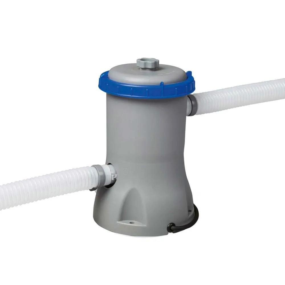Bestway Swimmingpool-filter 2.000 Liter Pro Stunde, Grey / white, One Size Bestway Swimmingpool-filter 2.000 Liter Pro Stunde, Grey / white, One Size