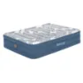 Bestway Tritech Queen Reinforced I-beam Doppel-luftbett Mit Eingebauter Pumpe, Blue / grey, 203 x 152 x 46cm