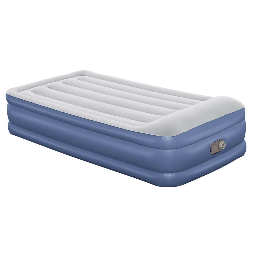 Bestway Tritech Twin Reinforced Einzel-luftbett Mit Eingebauter Pumpe, Grey / black, 191 x 97 x 46cm Bestway Tritech Twin Reinforced Einzel-luftbett Mit Eingebauter Pumpe, Grey / black, 191 x 97 x 46cm