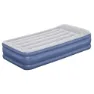 Bestway Tritech Twin Reinforced Einzel-luftbett Mit Eingebauter Pumpe, Grey / black, 191 x 97 x 46cm