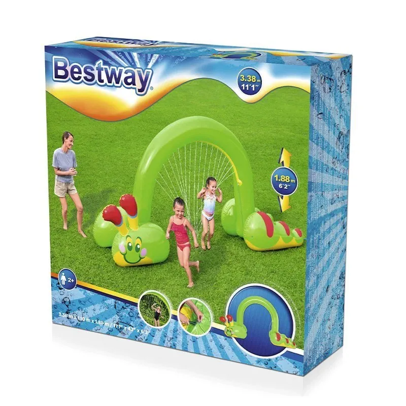 Bestway Wurmwassersprinkler, Green, 338 x 110 x 188cm Bestway Wurmwassersprinkler, Green, 338 x 110 x 188cm