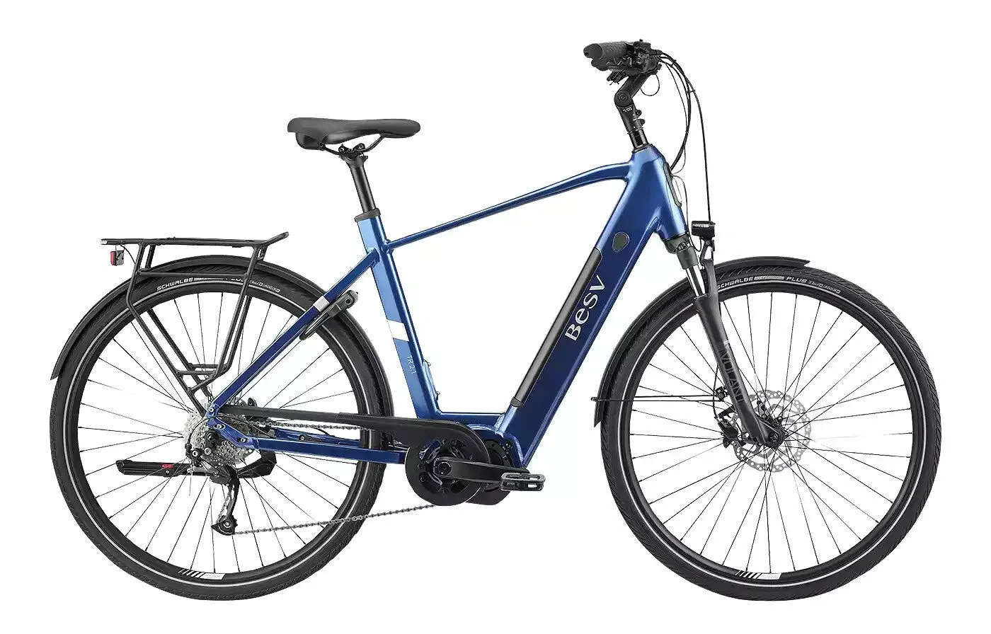 BESV TR 2.1 Step Over Dark Dusk Blue Gloss 28" 504 Wh Diamant BESV TR 2.1 Step Over Dark Dusk Blue Gloss 28" 504 Wh Diamant