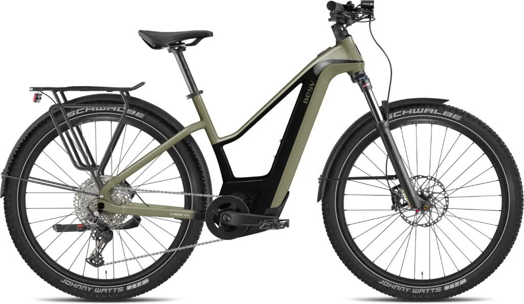 BESV TRX-B URBAN 1.1 ST metallic khaki 29" 750 Wh Trapez BESV TRX-B URBAN 1.1 ST metallic khaki 29" 750 Wh Trapez
