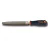 Beta Utensili 200 Mm Halbrunde Feile Halbweich, Black / blue, One Size