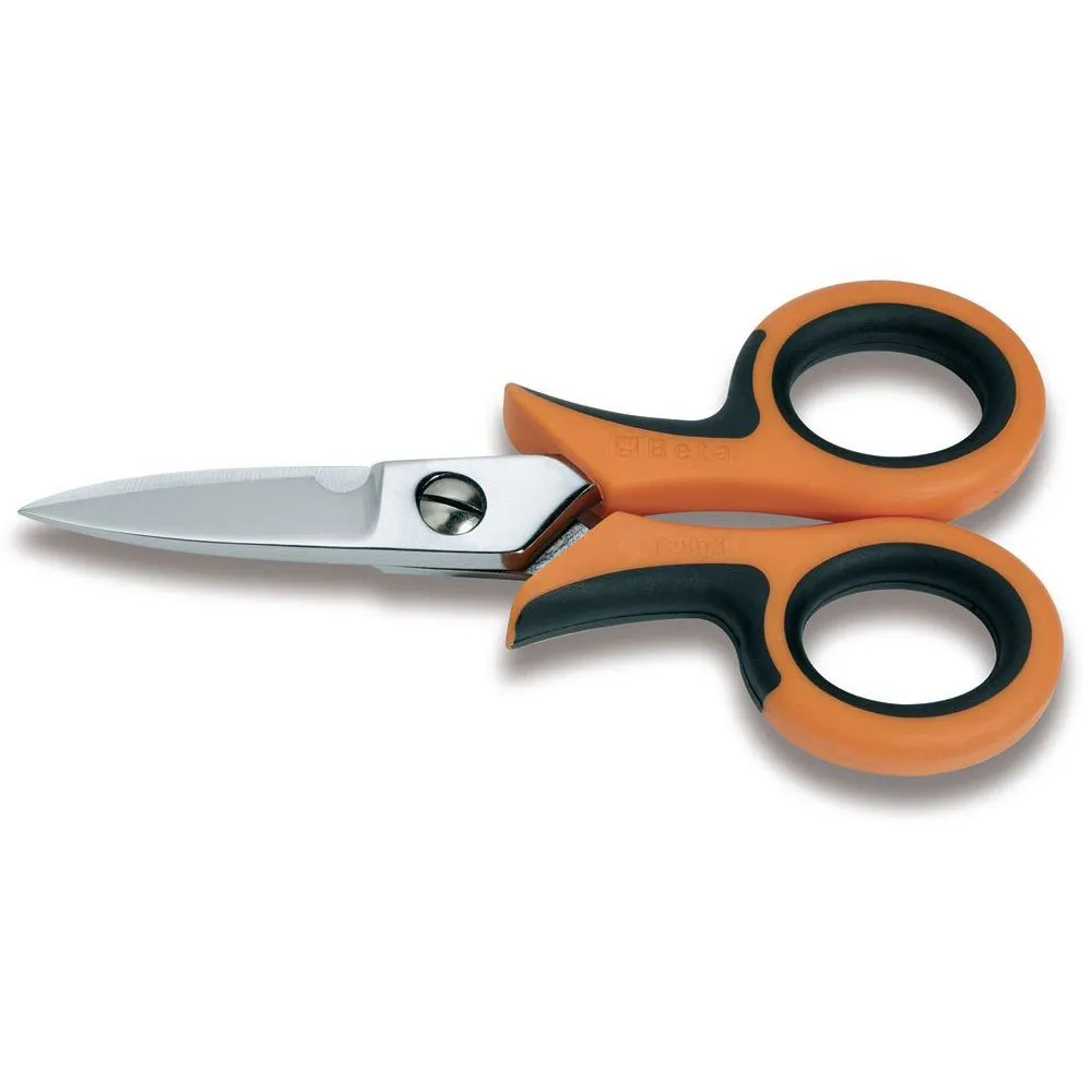 Beta Utensili Elektrikerschere Mit Geraden Klingen 44 Mm, Orange / black / silver, One Size Beta Utensili Elektrikerschere Mit Geraden Klingen 44 Mm, Orange / black / silver, One Size