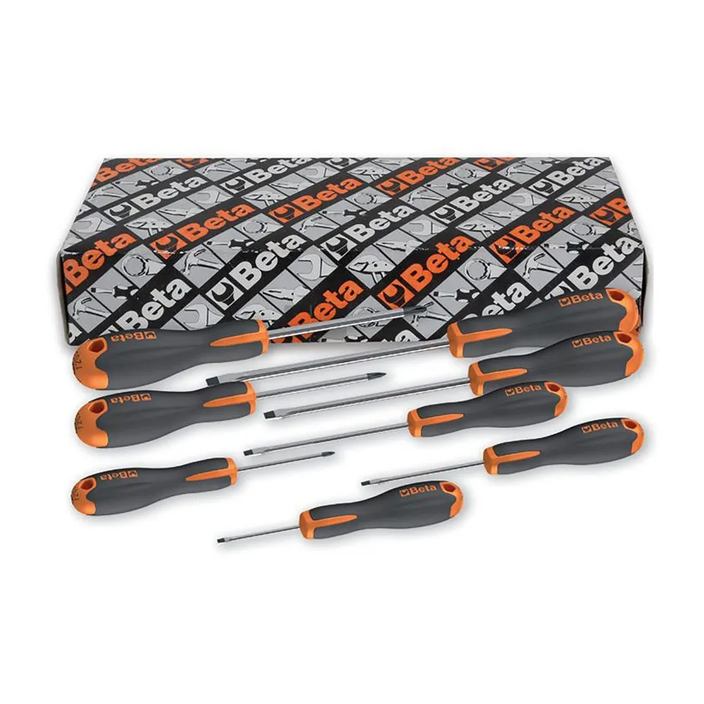 Beta Utensili Evox Blister Schraubendreher-set 10 Einheiten, Grey / orange, One Size Beta Utensili Evox Blister Schraubendreher-set 10 Einheiten, Grey / orange, One Size