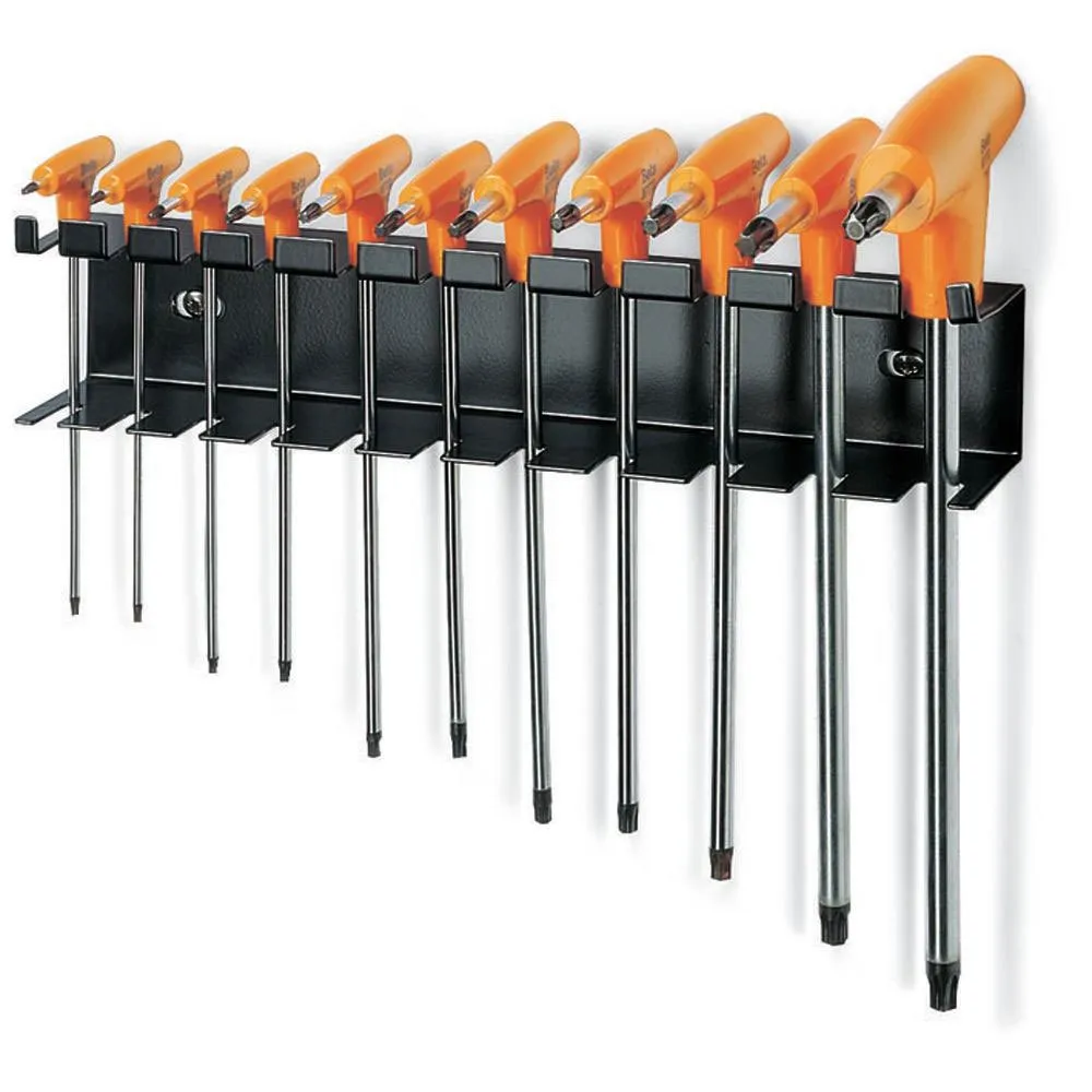Beta Utensili T8-t50 Schraubenschlüssel 11 Stücke, Black / orange, One Size Beta Utensili T8-t50 Schraubenschlüssel 11 Stücke, Black / orange, One Size
