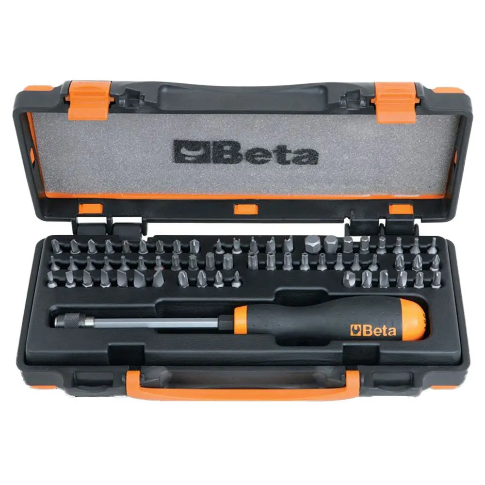 Beta Utensili Werkzeugkasten 62 Stücke, Black / silver, One Size Beta Utensili Werkzeugkasten 62 Stücke, Black / silver, One Size