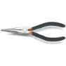Beta Utensili Zangen Mit Geraden Halbrunden Spitzen 56.5 Mm, Black / silver, One Size