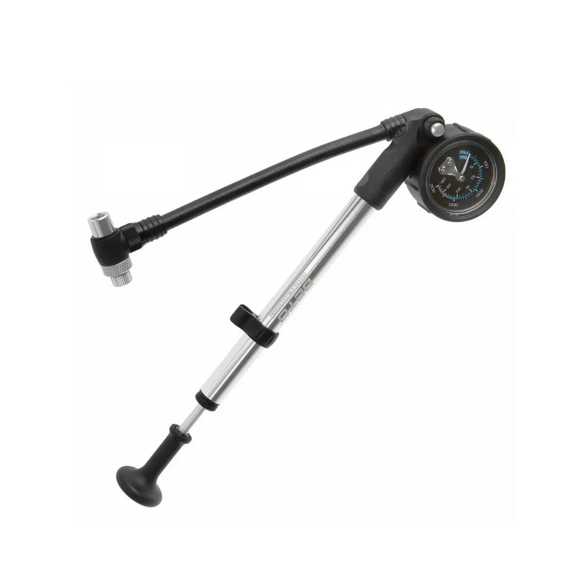 Beto AV Ventilpumpe mit Schlauch und Manometer, 400psi / 28bar Beto AV Ventilpumpe mit Schlauch und Manometer, 400psi / 28bar