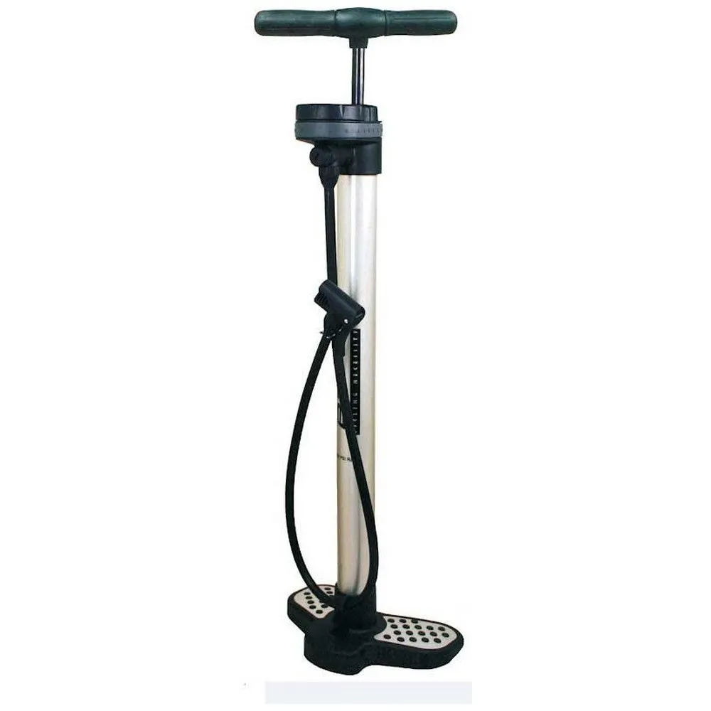 Beto Deluxe Standpumpe, Silver, 160psi Beto Deluxe Standpumpe, Silver, 160psi