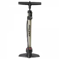 Beto Fußpumpe mit Manometer aus Stahl Unisex