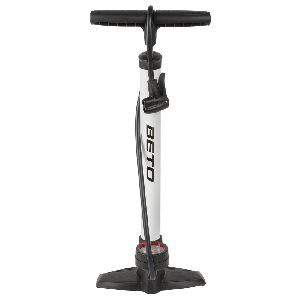 Beto Steel Standpumpe, White / black, 160psi Beto Steel Standpumpe, White / black, 160psi