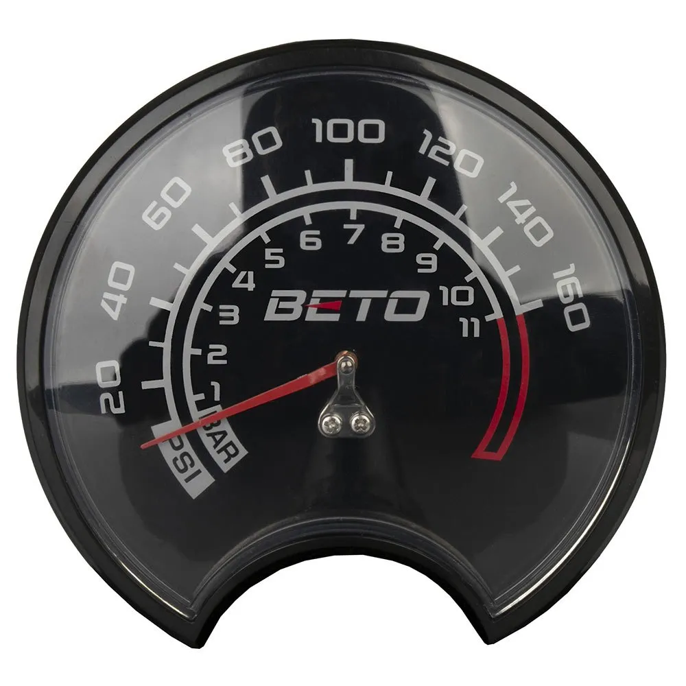 Beto Tubeless Standpumpe, Black, 160psi Beto Tubeless Standpumpe, Black, 160psi