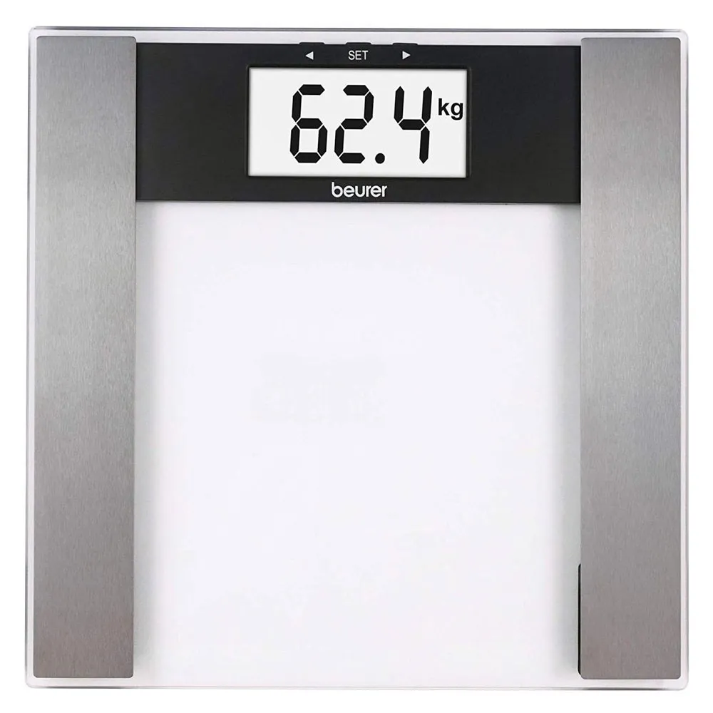 Beurer Bg17 Waage, Silver / black / clear, One Size Beurer Bg17 Waage, Silver / black / clear, One Size