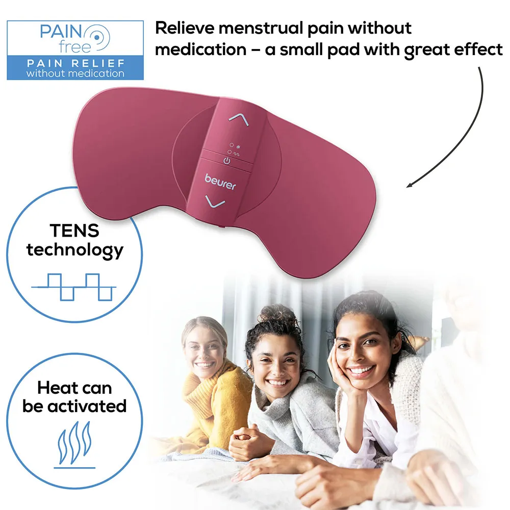 Beurer Em 50 Menstruationsmassagegerät, Red, One Size Beurer Em 50 Menstruationsmassagegerät, Red, One Size