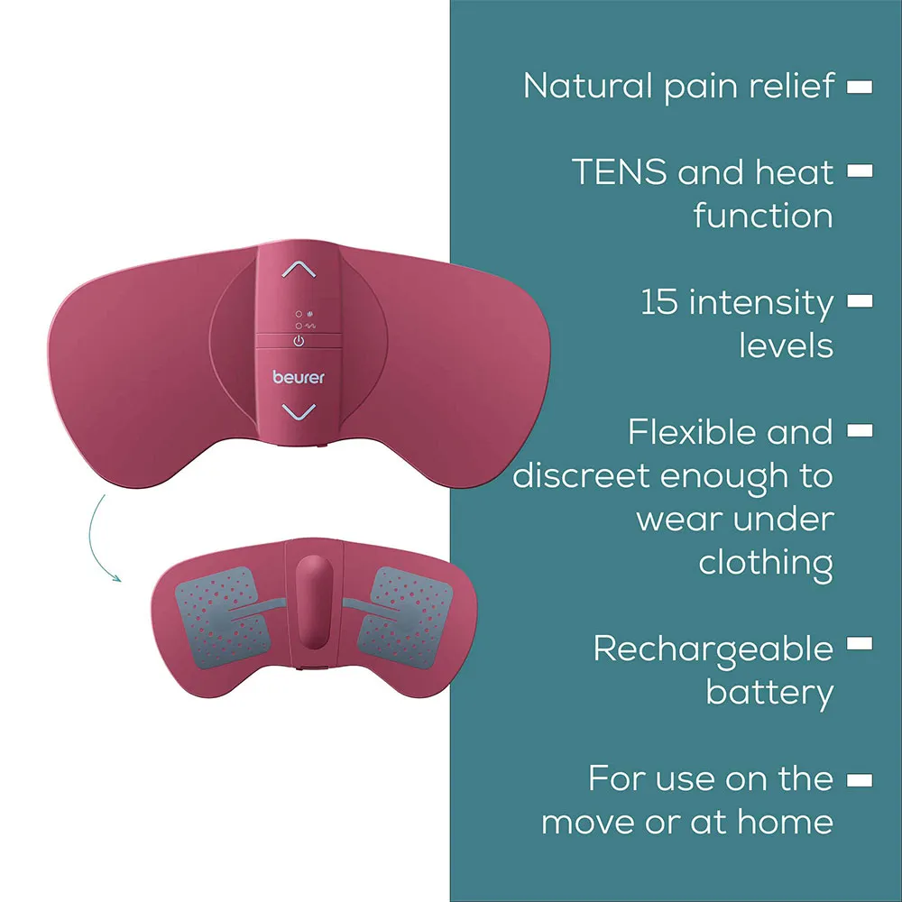 Beurer Em 50 Menstruationsmassagegerät, Red, One Size Beurer Em 50 Menstruationsmassagegerät, Red, One Size