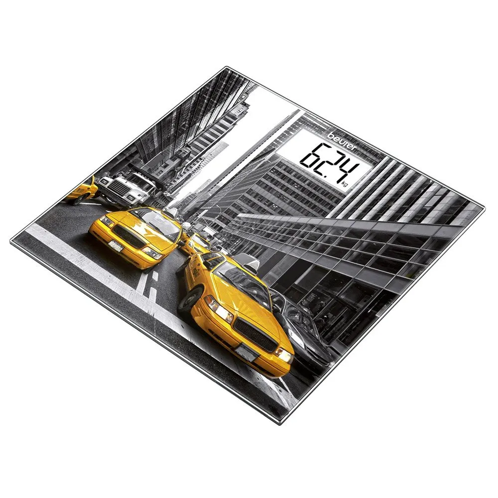 Beurer Gs 203 New York Waage, Yellow / grey, One Size Beurer Gs 203 New York Waage, Yellow / grey, One Size