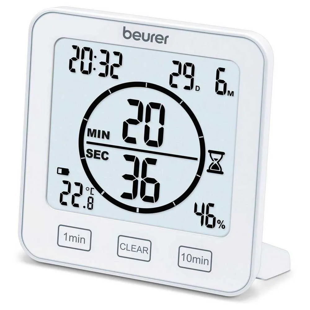 Beurer Hm 22 Hygrometer, White, One Size Beurer Hm 22 Hygrometer, White, One Size