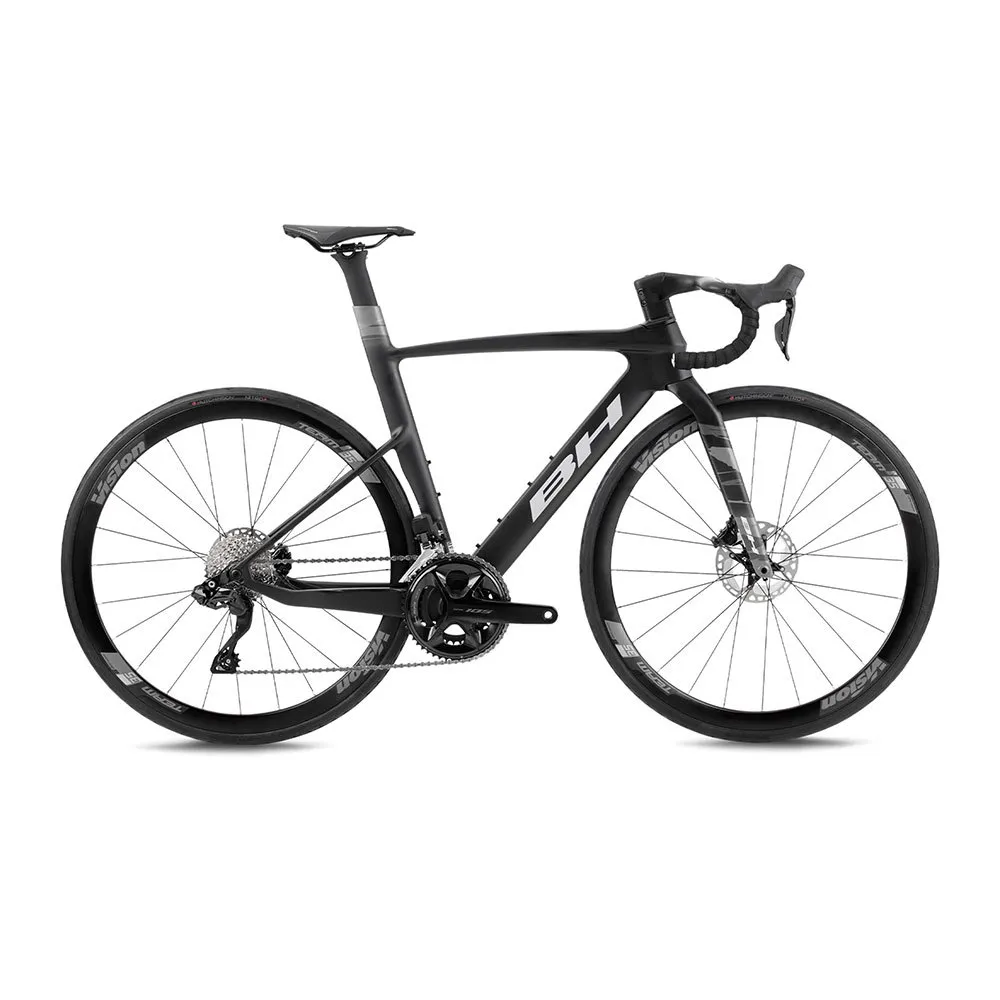 BH Bikes Aerolight 6.0 105 Di2 7150 2025 Rennrad, Black / dark grey / light grey BH Bikes Aerolight 6.0 105 Di2 7150 2025 Rennrad, Black / dark grey / light grey