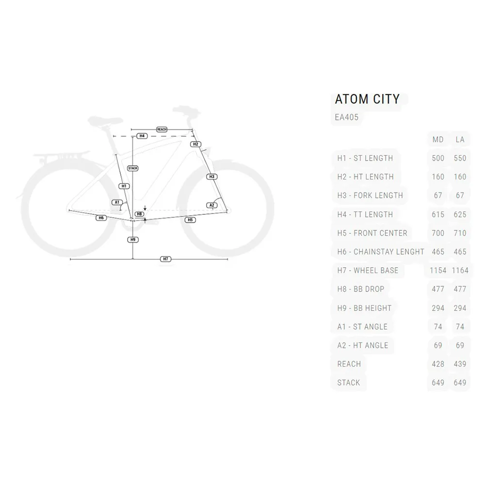 BH Bikes Atom City 1e Altus Elektrofahrrad BH Bikes Atom City 1e Altus Elektrofahrrad
