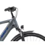 BH Bikes Atom City Bh1e 700c Acera 2023 Elektrofahrrad, Silver / blue / silver, M, 500Wh