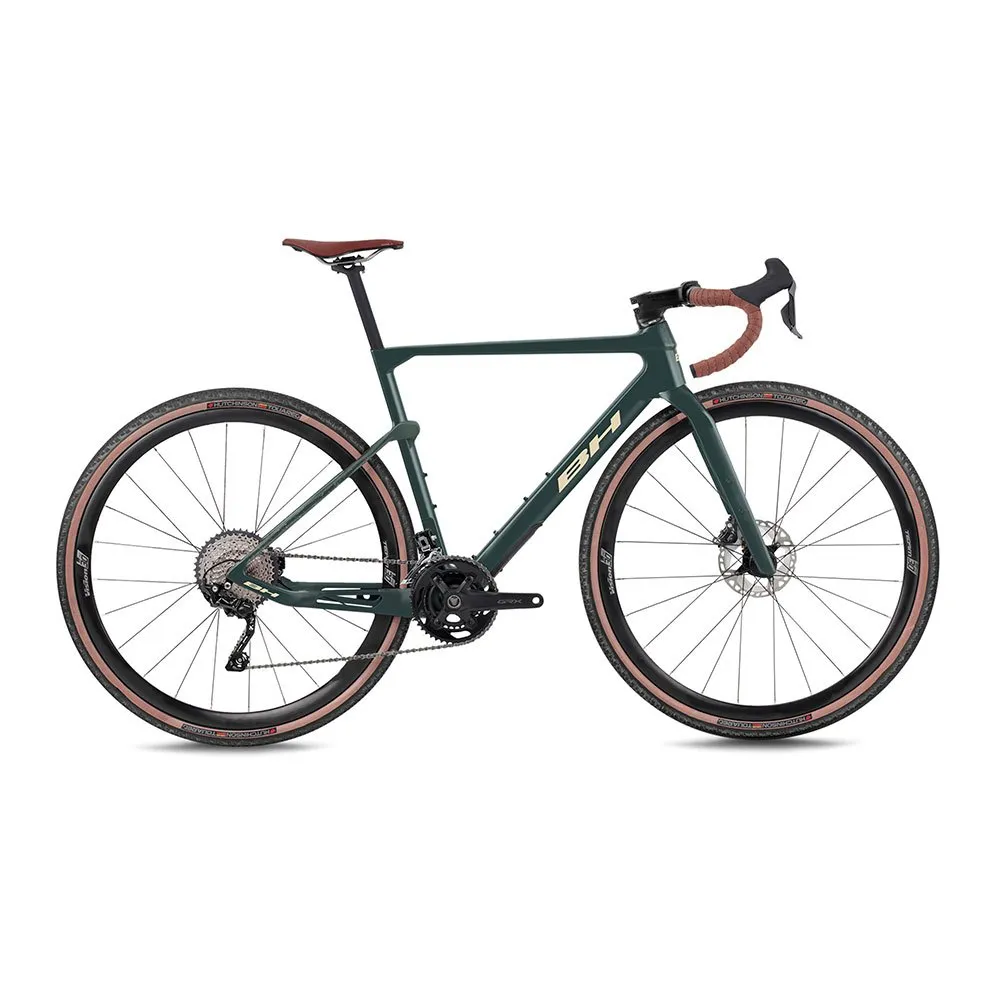 BH Bikes Gravelx At 5.0 Grx 820 2025 Gravelbike, Pine green / crema / crema BH Bikes Gravelx At 5.0 Grx 820 2025 Gravelbike, Pine green / crema / crema