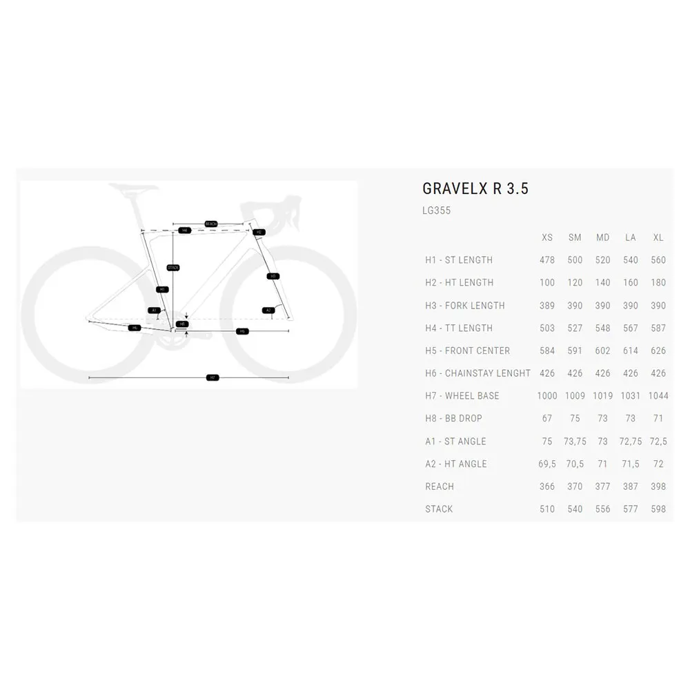 BH Bikes Gravelx R 3.5 28`` Grx 822 2025 Gravelbike BH Bikes Gravelx R 3.5 28`` Grx 822 2025 Gravelbike