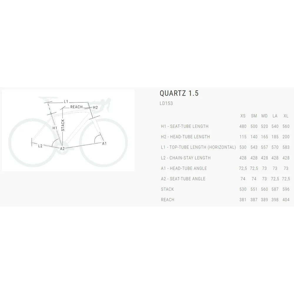 BH Bikes Quartz 1.5 105 2023 Rennrad BH Bikes Quartz 1.5 105 2023 Rennrad