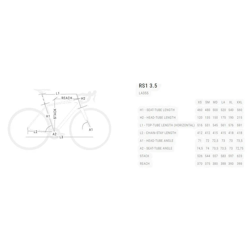 BH Bikes Rs1 3.5 105 Rd-7100 Rennrad BH Bikes Rs1 3.5 105 Rd-7100 Rennrad