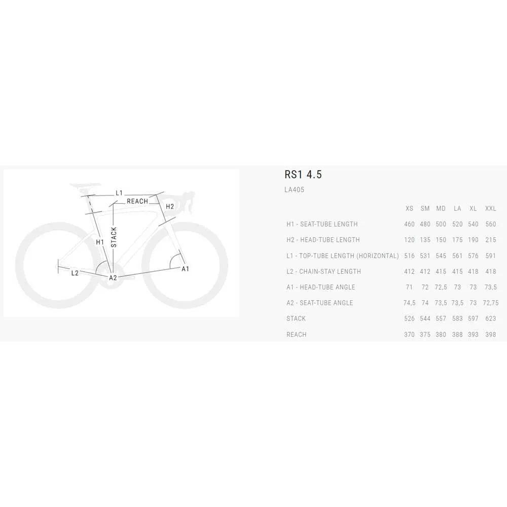 BH Bikes Rs1 4.5 105 Di2 7150 2025 Rennrad BH Bikes Rs1 4.5 105 Di2 7150 2025 Rennrad