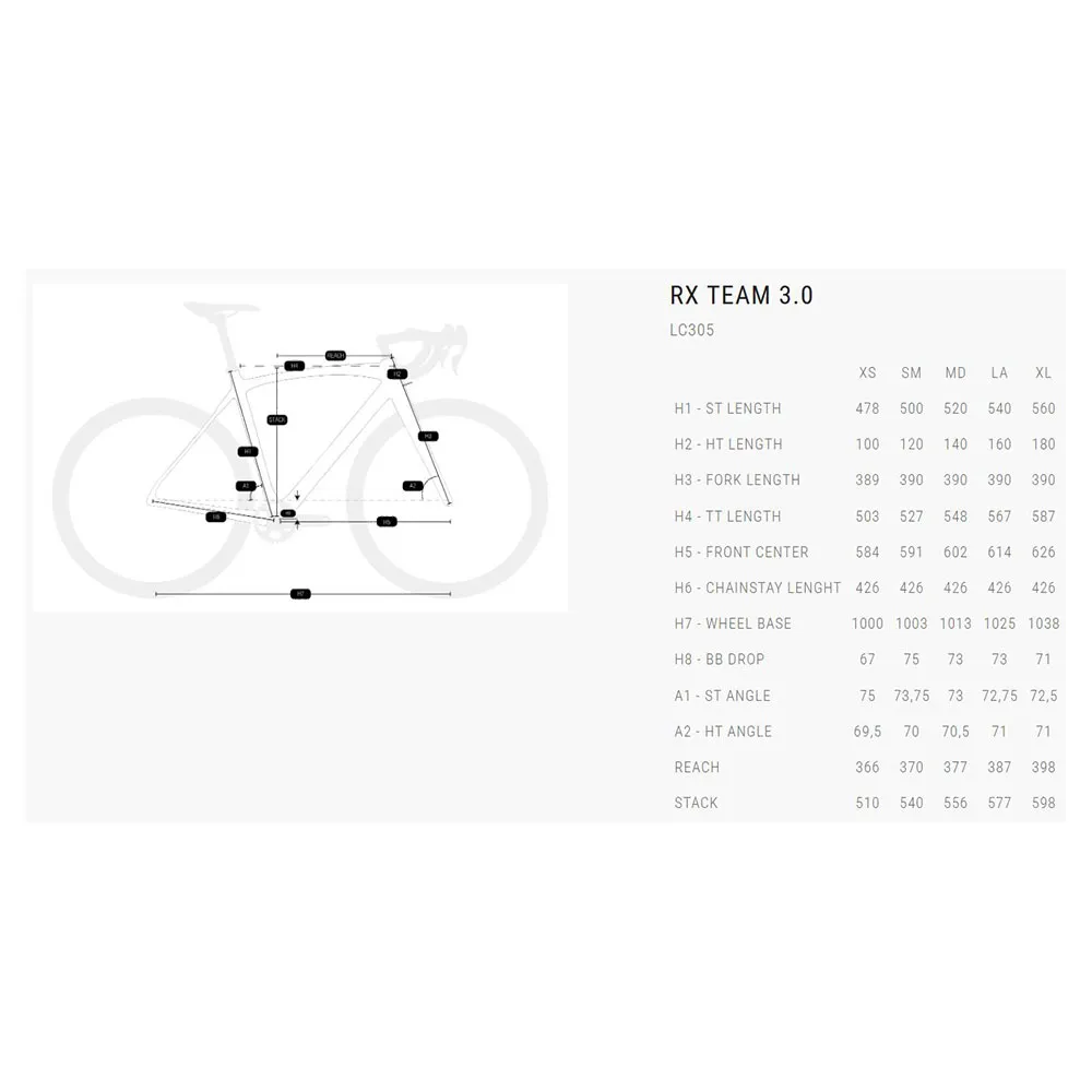 BH Bikes Rx Team 3.0 28`` 105 Rd7100 2025 Gravelbike