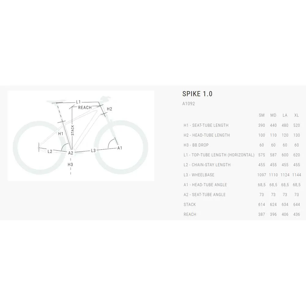BH Bikes Spike 1.0 29´´ Tx55 7sp 2025 Mountainbike BH Bikes Spike 1.0 29´´ Tx55 7sp 2025 Mountainbike