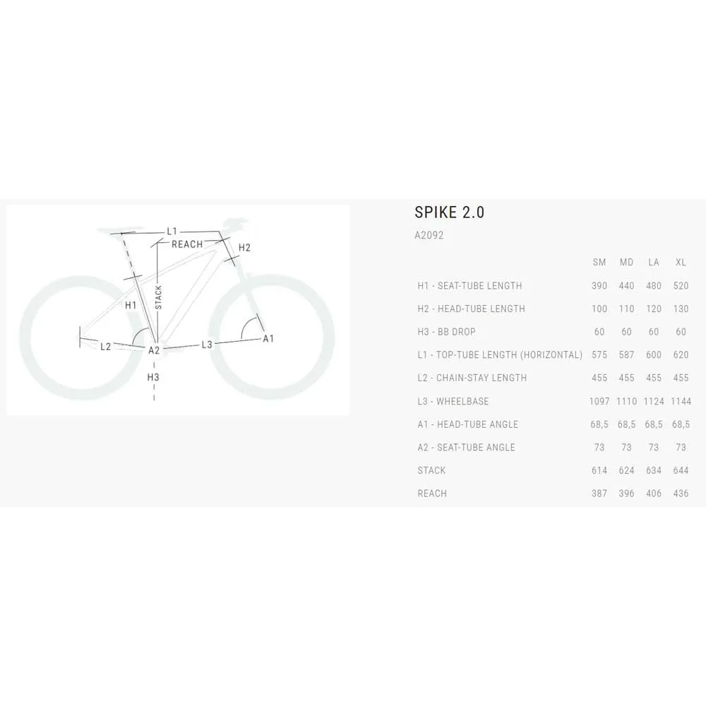 BH Bikes Spike 2.0 29´´ Altus 2025 Mountainbike