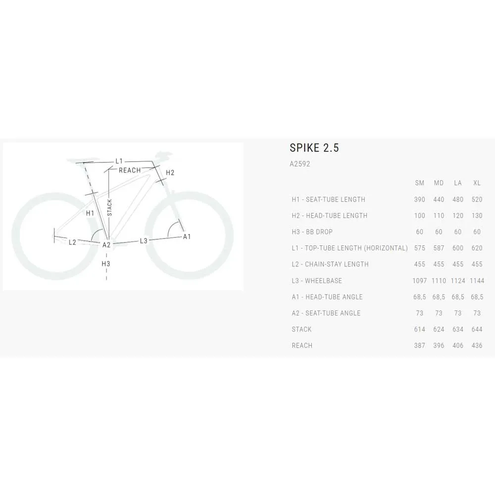 BH Bikes Spike 2.5 29´´ Deore 5120 2022 Mountainbike BH Bikes Spike 2.5 29´´ Deore 5120 2022 Mountainbike