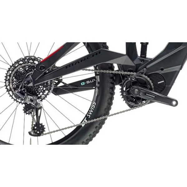 Bianchi E-suv Adventure 29/27.5´´ Gx Eagle 2023 Elektrische Mountainbike, Black / celeste, 53, 720Wh Bianchi E-suv Adventure 29/27.5´´ Gx Eagle 2023 Elektrische Mountainbike, Black / celeste, 53, 720Wh