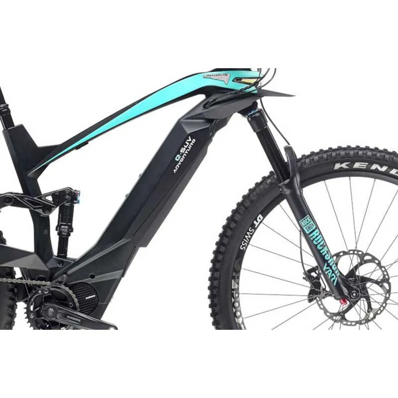 Bianchi E-suv Adventure 29/27.5´´ Gx Eagle 2023 Elektrische Mountainbike, Black / celeste, 53, 720Wh Bianchi E-suv Adventure 29/27.5´´ Gx Eagle 2023 Elektrische Mountainbike, Black / celeste, 53, 720Wh