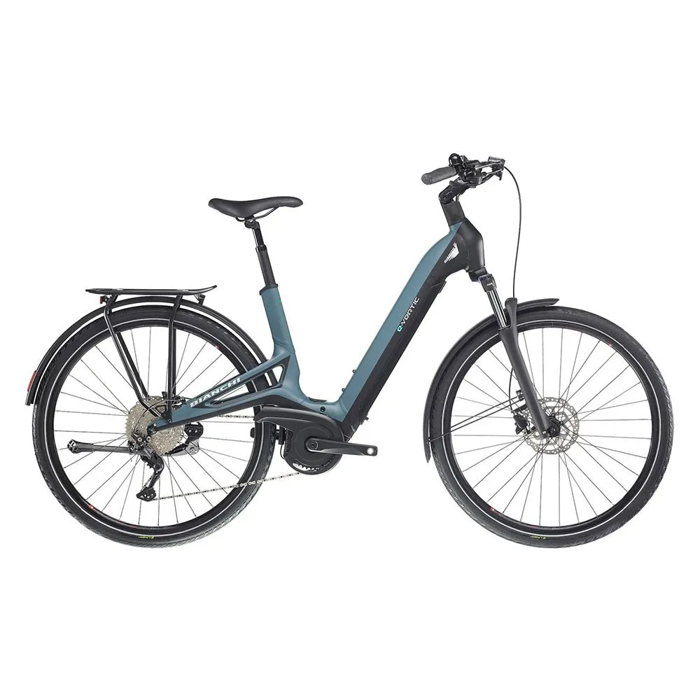 Bianchi E-vertic C Type Deore Sgs 2023 Elektrofahrrad, Blue, XL, 400Wh Bianchi E-vertic C Type Deore Sgs 2023 Elektrofahrrad, Blue, XL, 400Wh