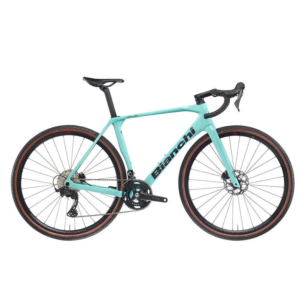 Bianchi Impulso Comp Grx610/810 2x12s 2025 Gravelbike Bianchi Impulso Comp Grx610/810 2x12s 2025 Gravelbike