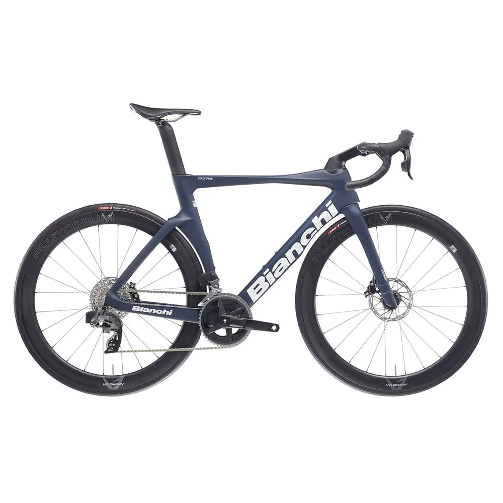 Bianchi Oltre Comp 105 Di2 2024 Rennrad, Velvet navy / off white matt Bianchi Oltre Comp 105 Di2 2024 Rennrad, Velvet navy / off white matt