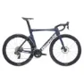 Bianchi Oltre Comp 105 Di2 2024 Rennrad, Velvet navy / off white matt