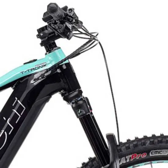 Bianchi T-tronik Rebel 9.1 29´´ Xt 2022 Elektrische Mountainbike, Black / blue, 53, 630Wh Bianchi T-tronik Rebel 9.1 29´´ Xt 2022 Elektrische Mountainbike, Black / blue, 53, 630Wh