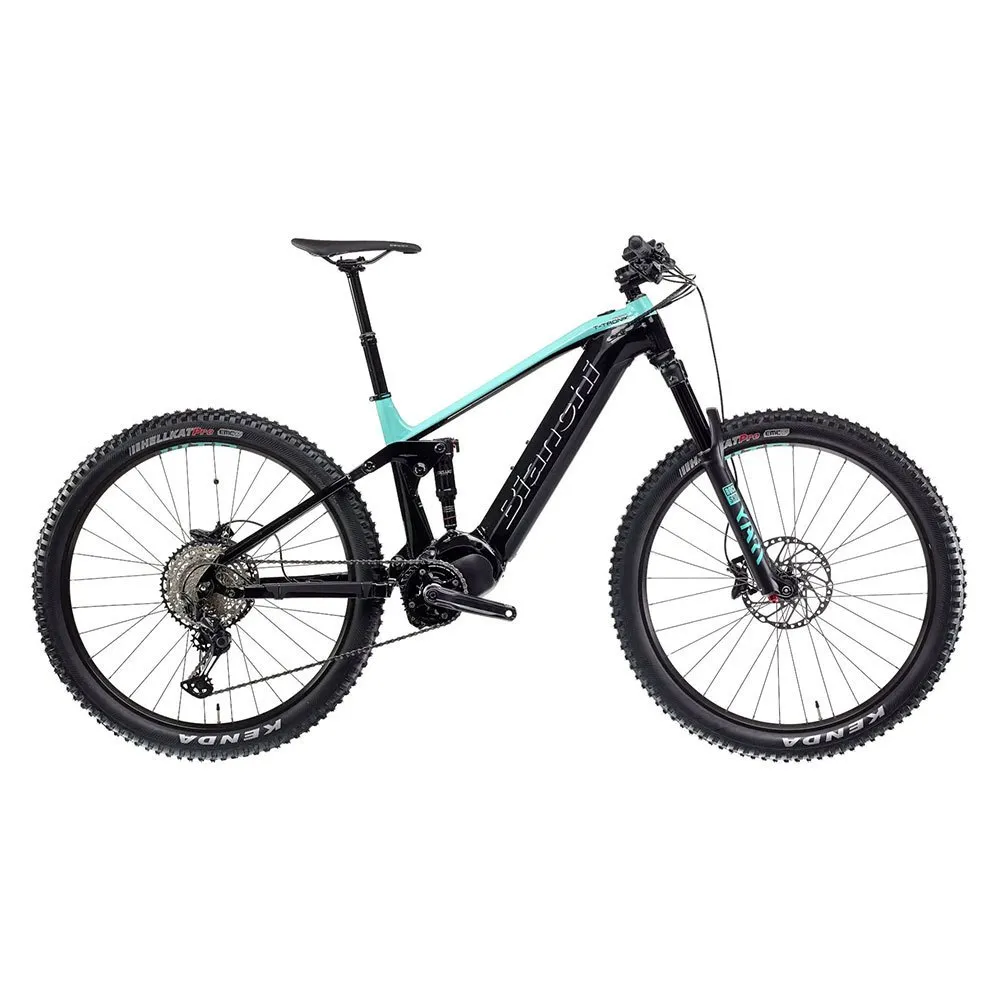 Bianchi T-tronik Rebel 9.1 29´´ Xt 2022 Elektrische Mountainbike, Black / blue, 53, 630Wh Bianchi T-tronik Rebel 9.1 29´´ Xt 2022 Elektrische Mountainbike, Black / blue, 53, 630Wh