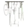 BICISUPPORT Bs131 Multi Wandhalterung Für Fahrräder, Grey, One Size