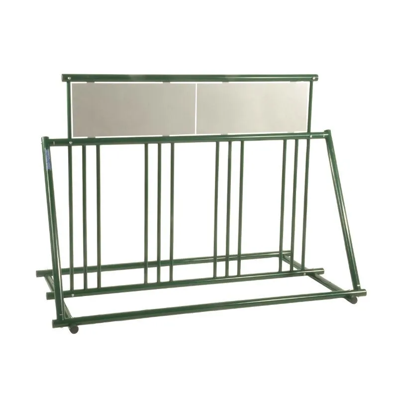 BICISUPPORT Fahrradständer Garage 8 Fahrräder Outdoor Unisex, silber, 118 x 166 x 90cm BICISUPPORT Fahrradständer Garage 8 Fahrräder Outdoor Unisex, silber, 118 x 166 x 90cm